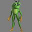 3D animator frog