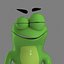 3D animator frog
