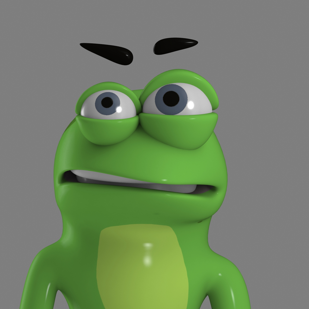 3D Animator Frog - TurboSquid 1427516