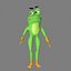 3D animator frog