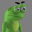 3D animator frog
