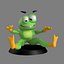 3D animator frog
