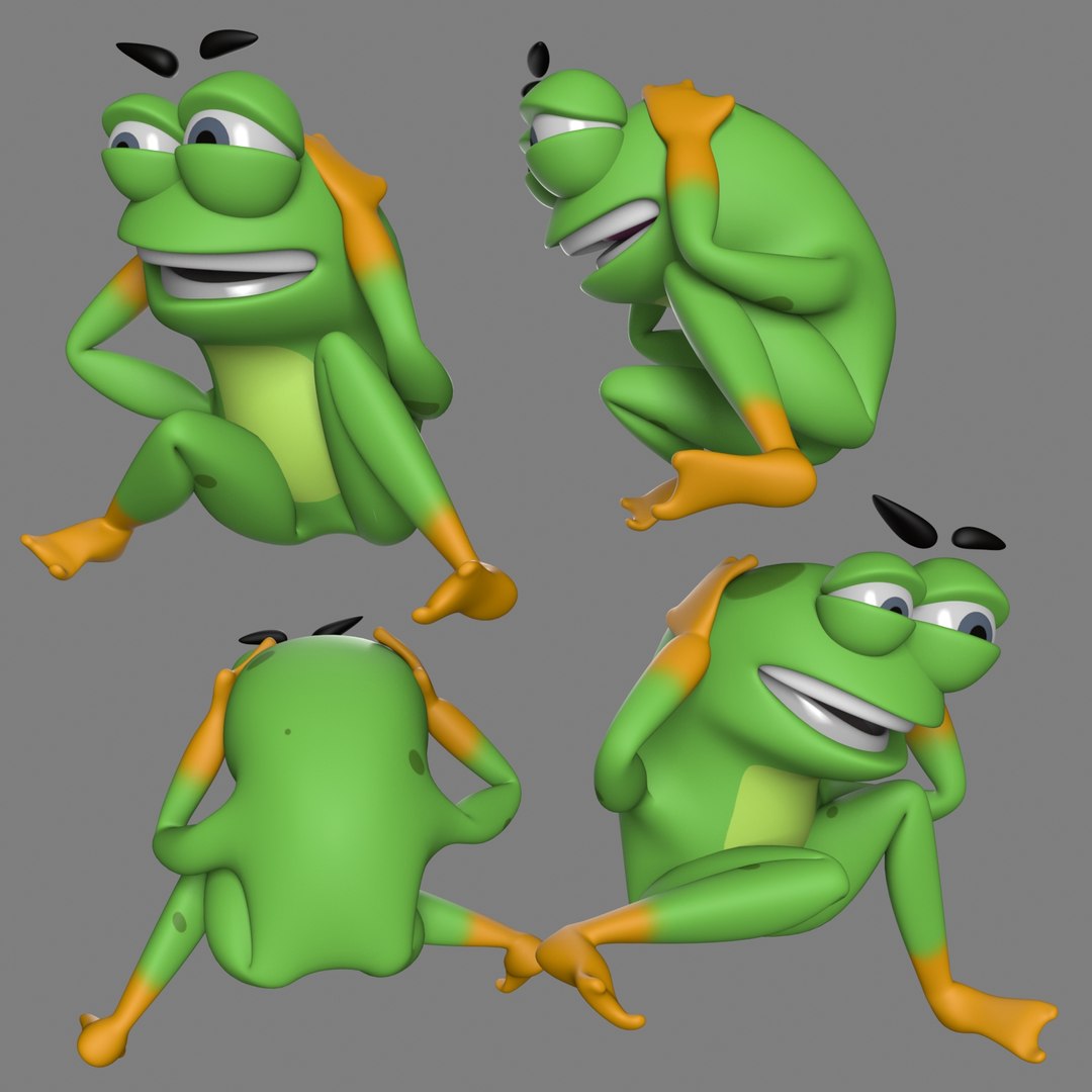 3D Animator Frog - TurboSquid 1427516