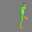 3D animator frog