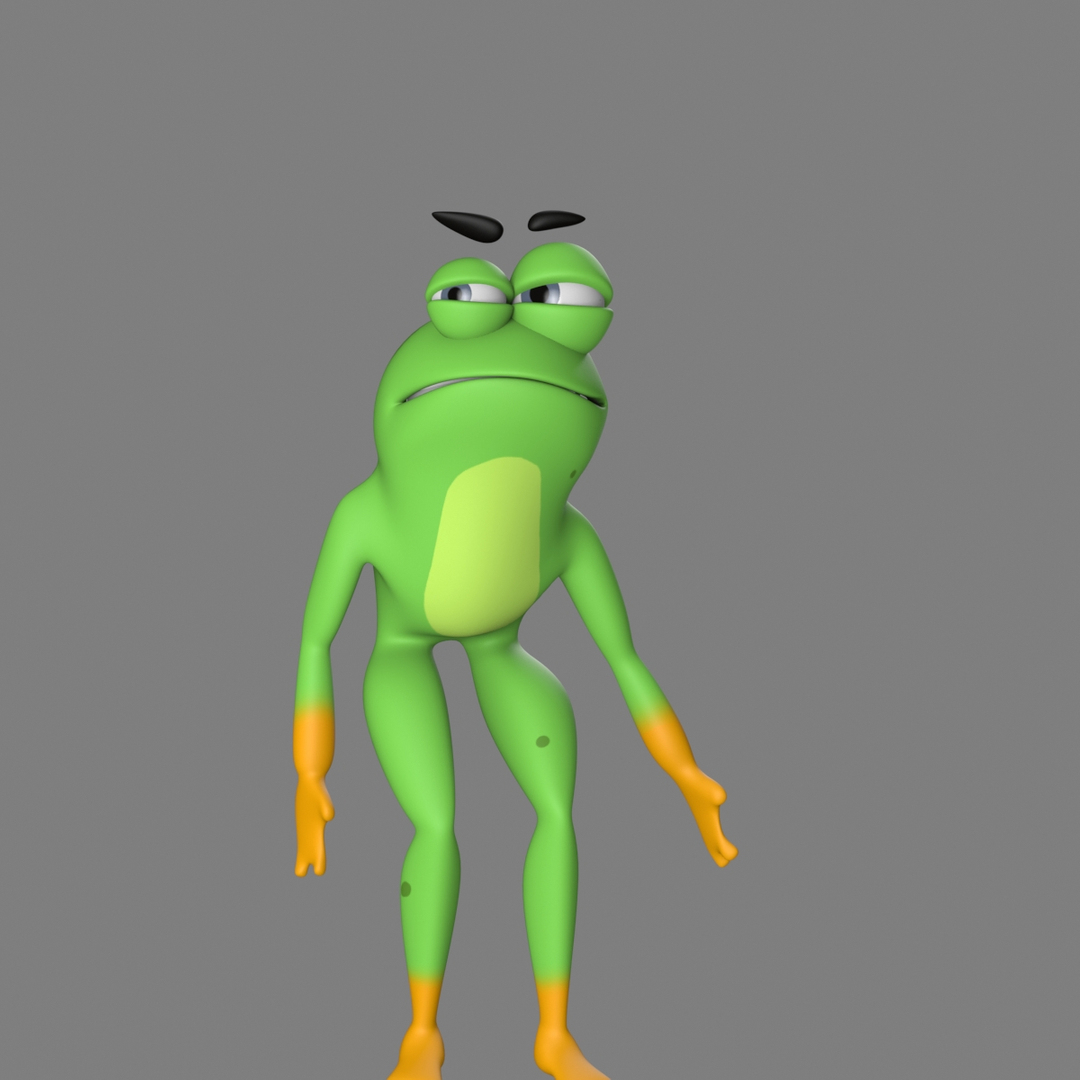 3D Animator Frog - TurboSquid 1427516