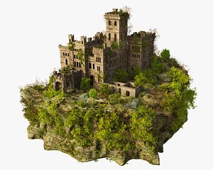 3D Lennox Castle Scotland