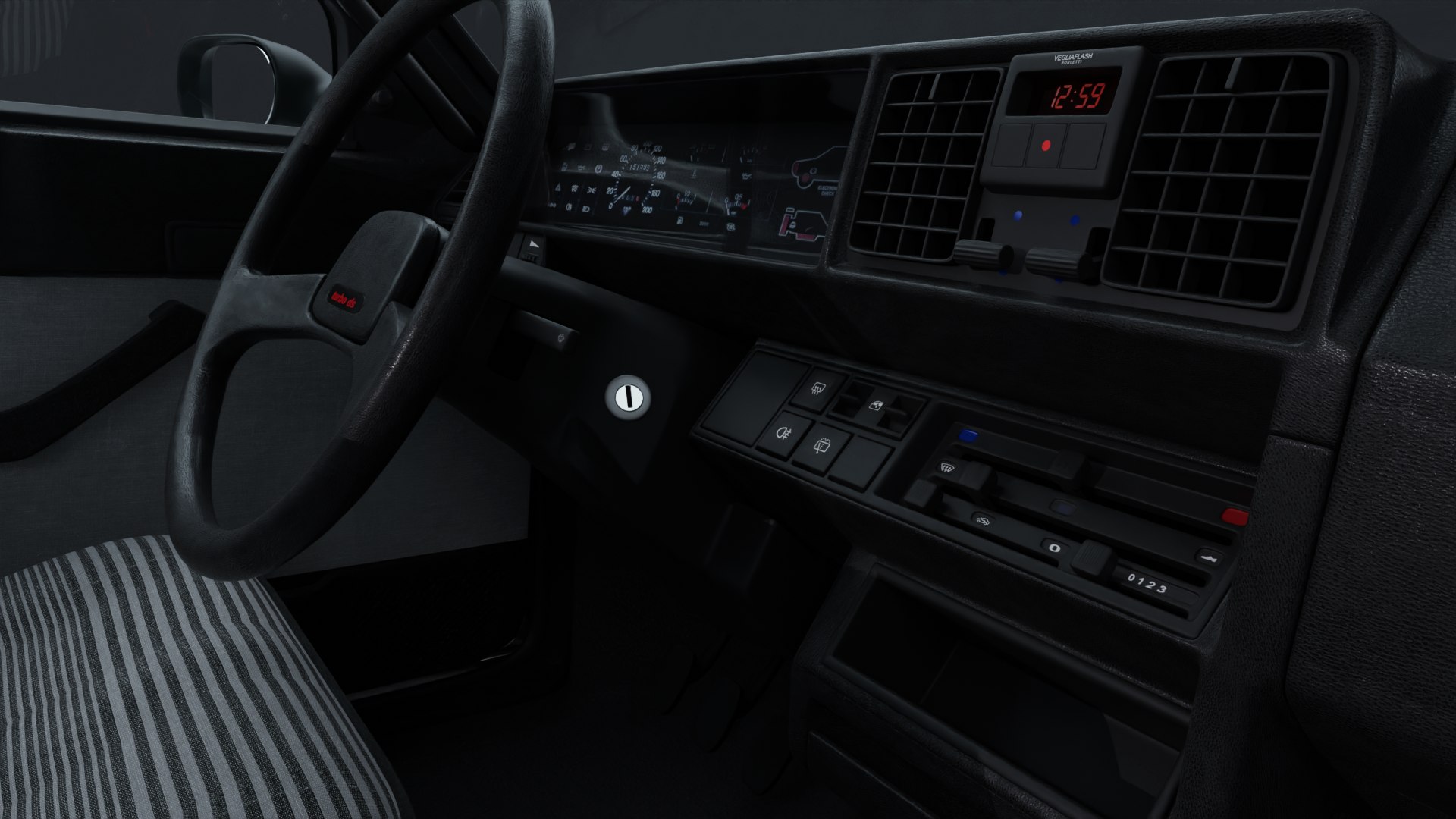 3D Model 1986 Fiat Ritmo Turbo Diesel - TurboSquid 2234756