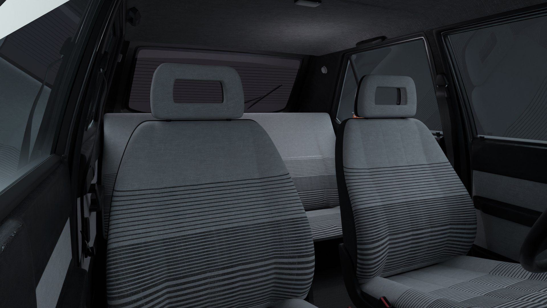 3D Model 1986 Fiat Ritmo Turbo Diesel - TurboSquid 2234756