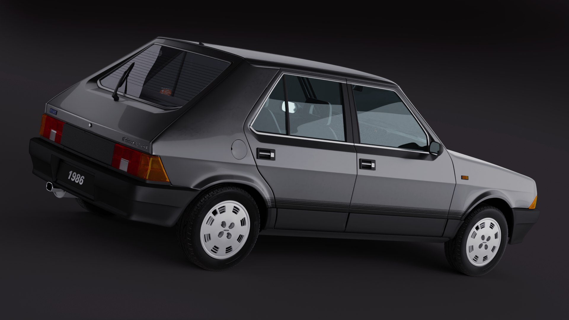 3D Model 1986 Fiat Ritmo Turbo Diesel - TurboSquid 2234756