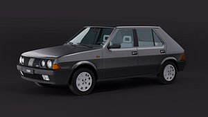 3D model 1986 Fiat Ritmo Turbo Diesel