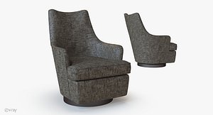 swivel daphnes 3d obj