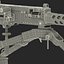 3d machine gun browning m2