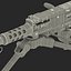 3d machine gun browning m2