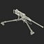 3d machine gun browning m2