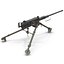 3d machine gun browning m2