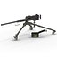3d machine gun browning m2
