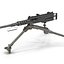 3d machine gun browning m2