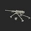 3d machine gun browning m2