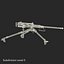 3d machine gun browning m2