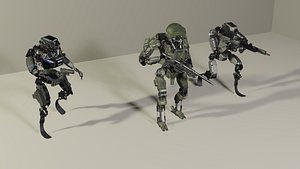 Humanoid Army and Police Robot