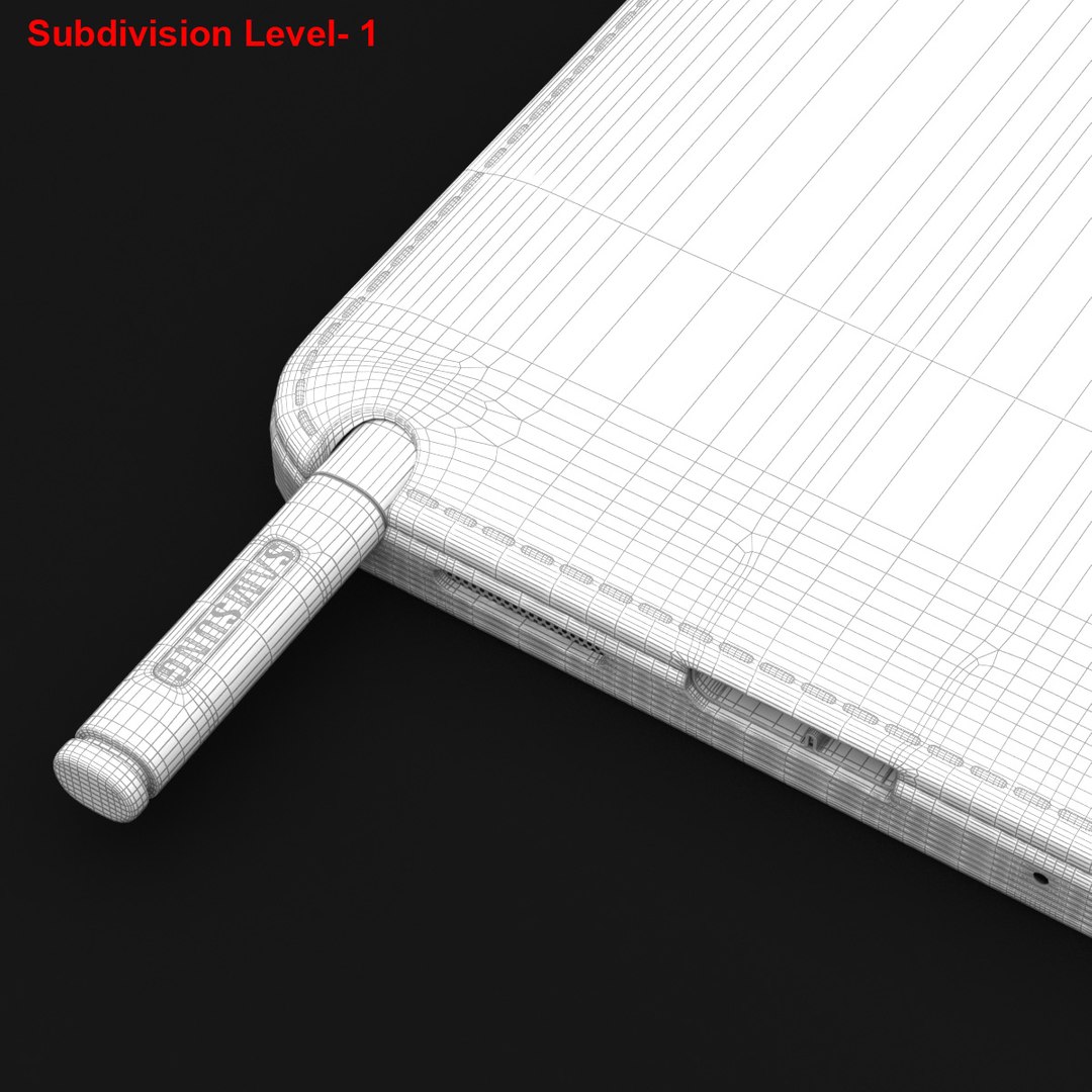 3d Samsung Galaxy Note 3 Model