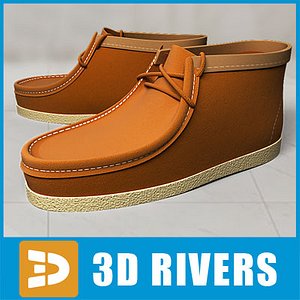 boat shoes 3d 3ds