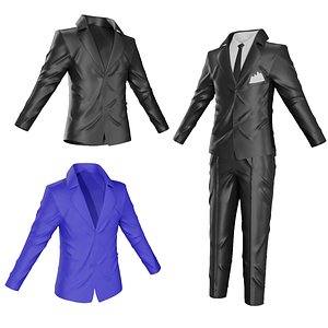 Suit Tuxedo 3D model