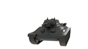 WW2 Soviet T-34 Tank the Fighting Girlfriend