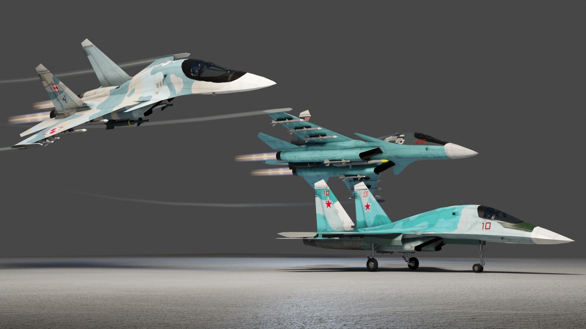 3D Sukhoi SU-34 Fullback - TurboSquid 1994383