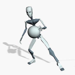 3D model Mocap Basketball dribble skill T02