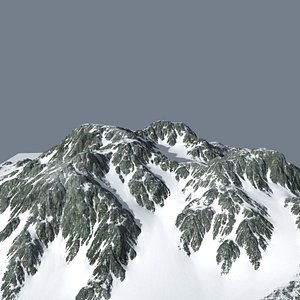 3ds max mountainous terrain