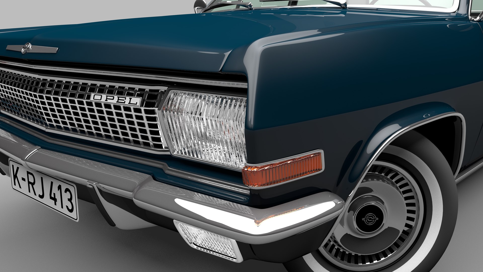 Admiral Opel Ope 3D Model - TurboSquid 1487317