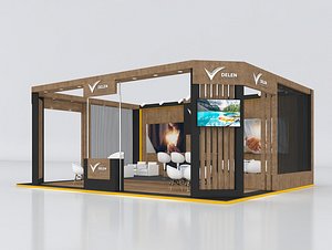 booth exhibit stand model