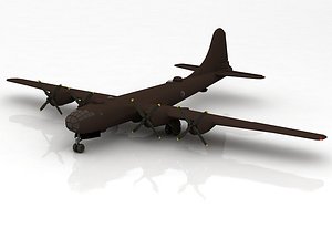 3D model B-29 Superfortress