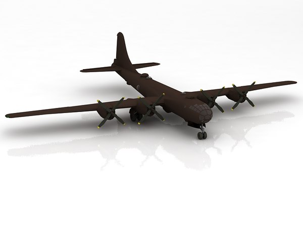 3D Model B-29 Superfortress - TurboSquid 1760702