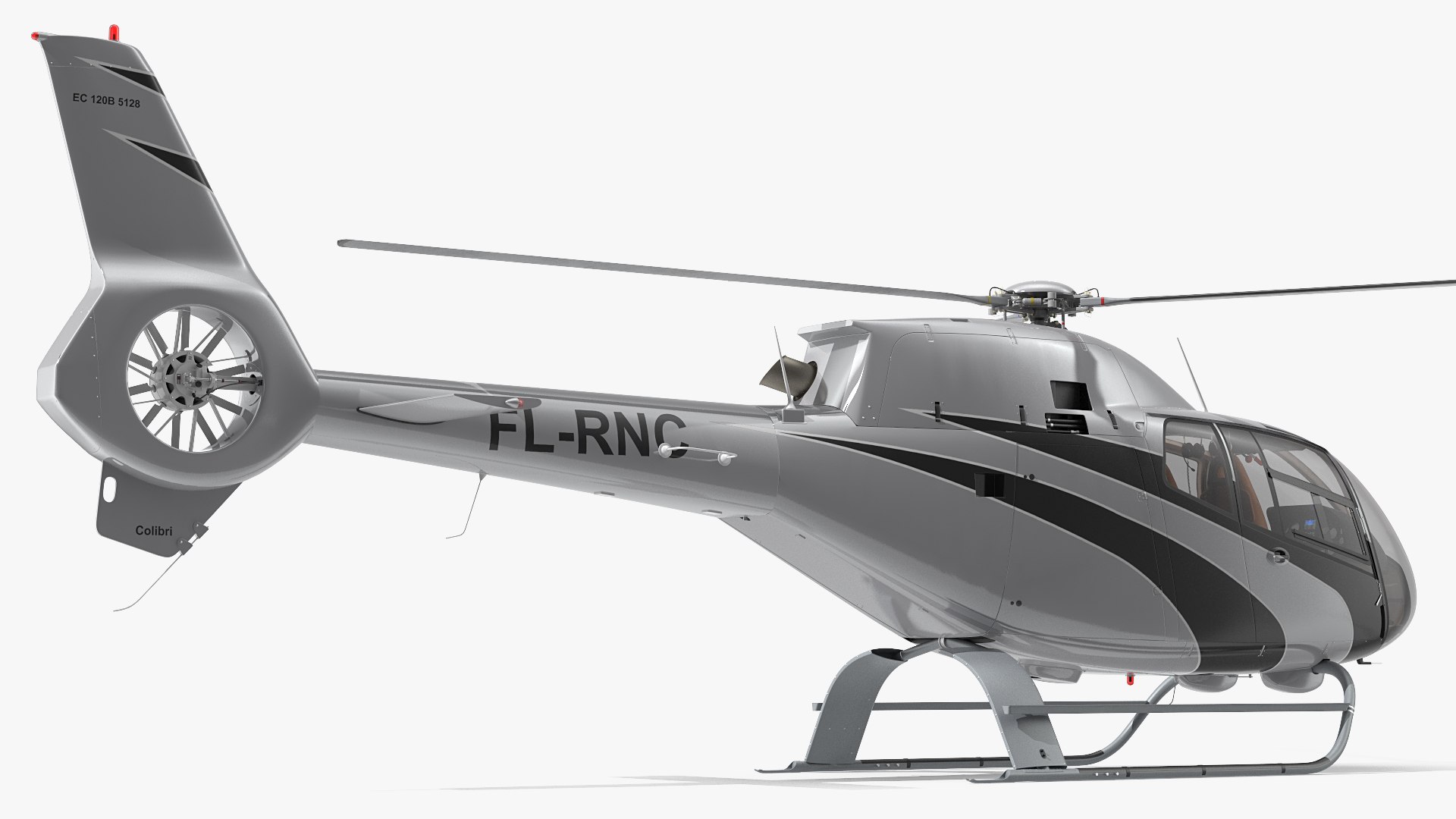 3D airbus h120 lightweight helicopter model - TurboSquid 1651780