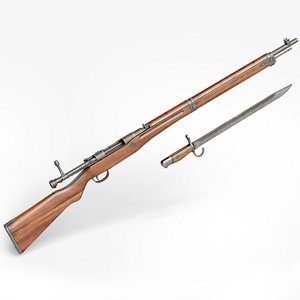 Arisaka Type99 Bolt-action Rifle model