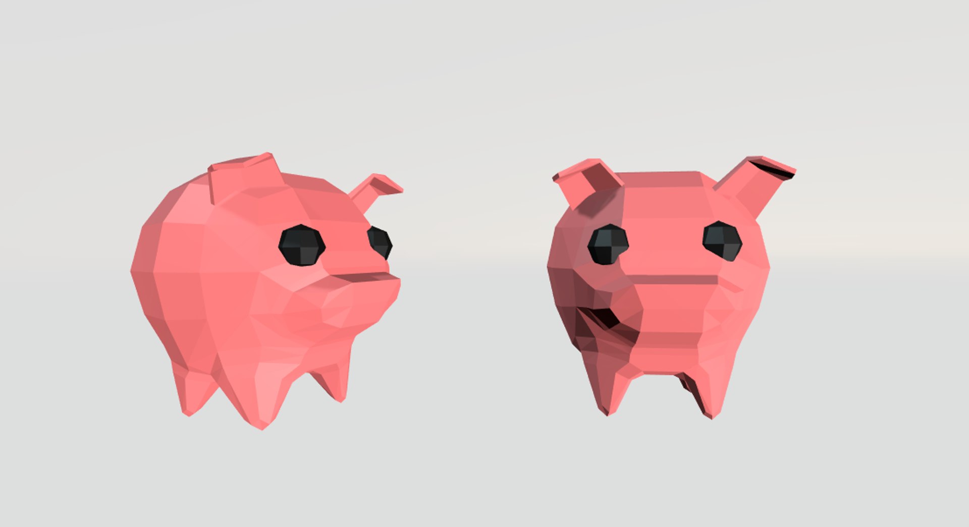 3D 6 Pigs Animations Rig - TurboSquid 1305735