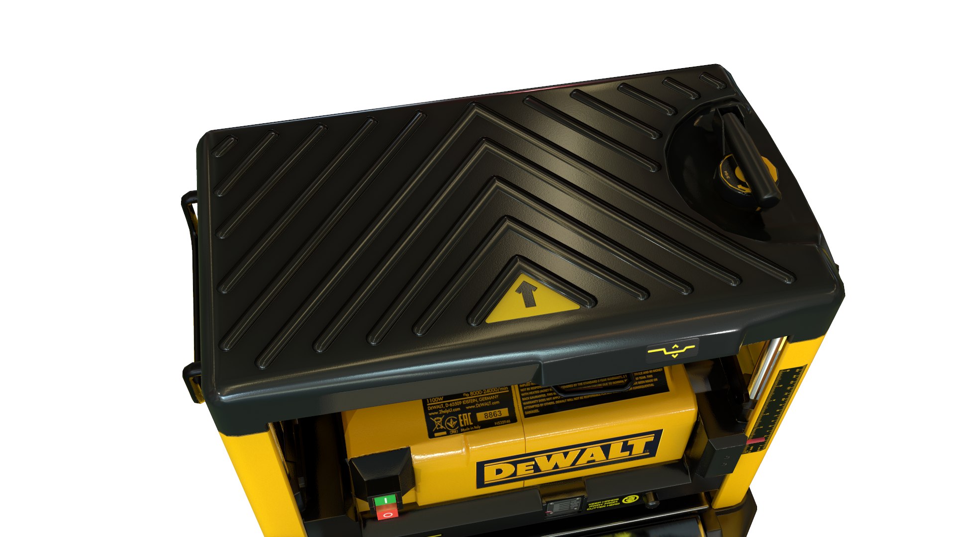 Dewalt Clean Planer 3D Model - TurboSquid 1618737