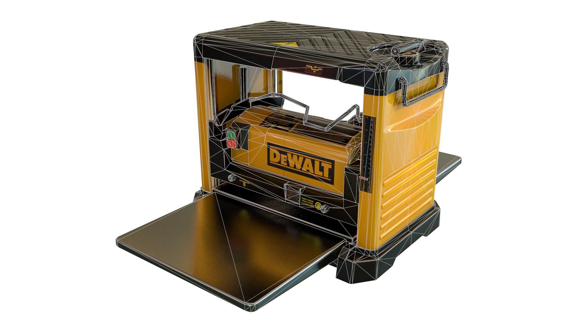 Dewalt Clean Planer 3D Model - TurboSquid 1618737