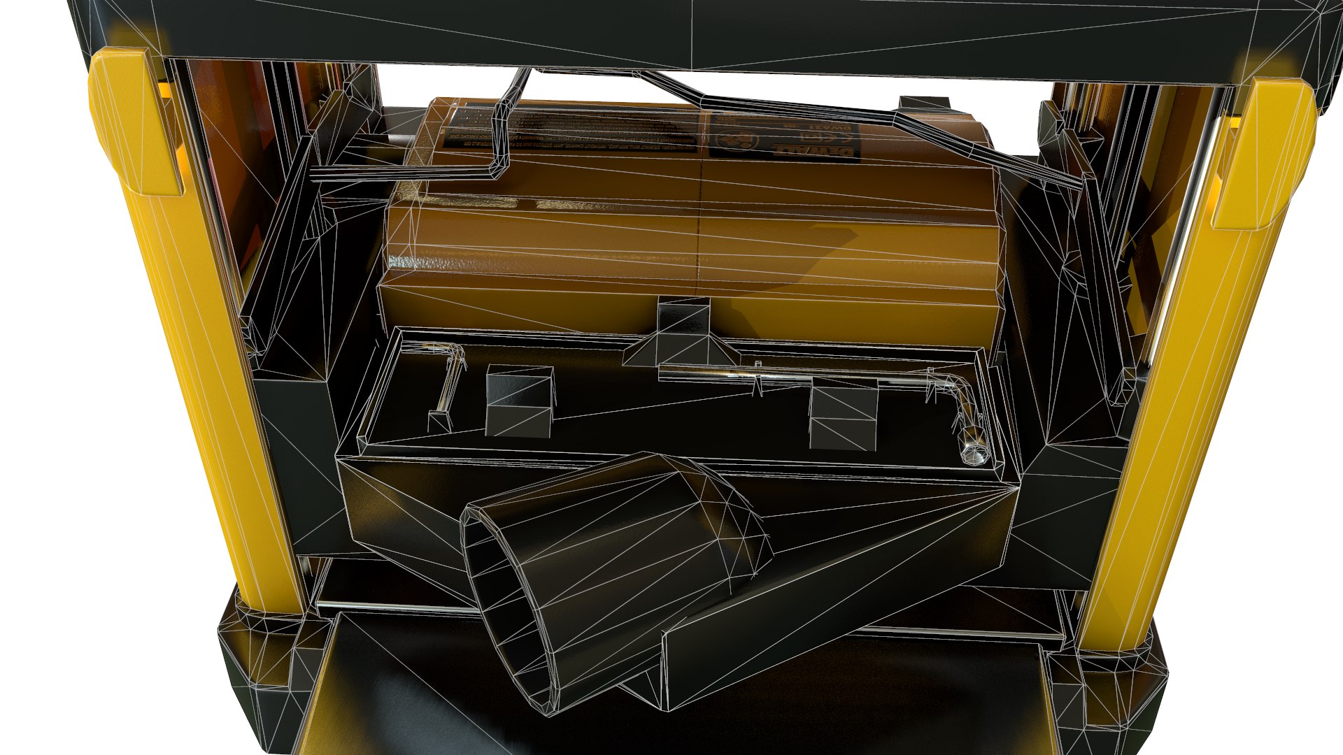 Dewalt Clean Planer 3D Model - TurboSquid 1618737