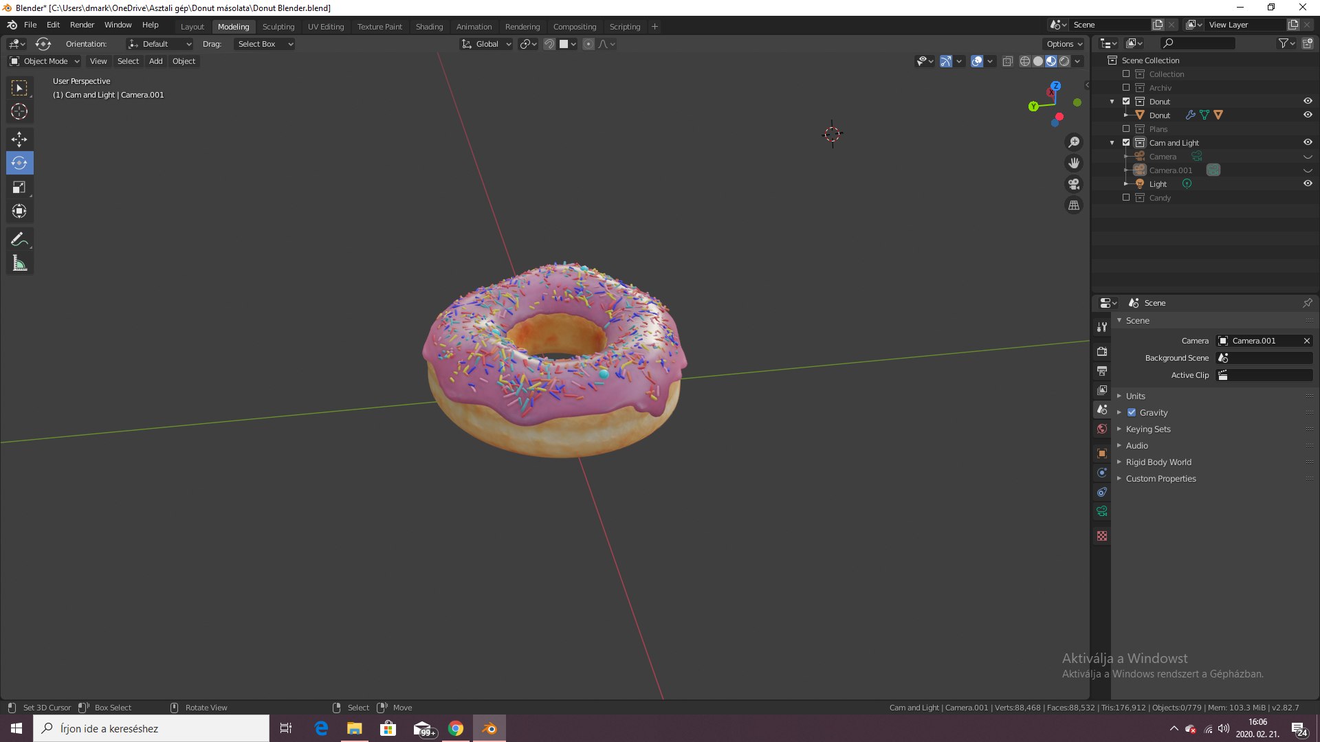 Realistic donut 3D model - TurboSquid 1517820