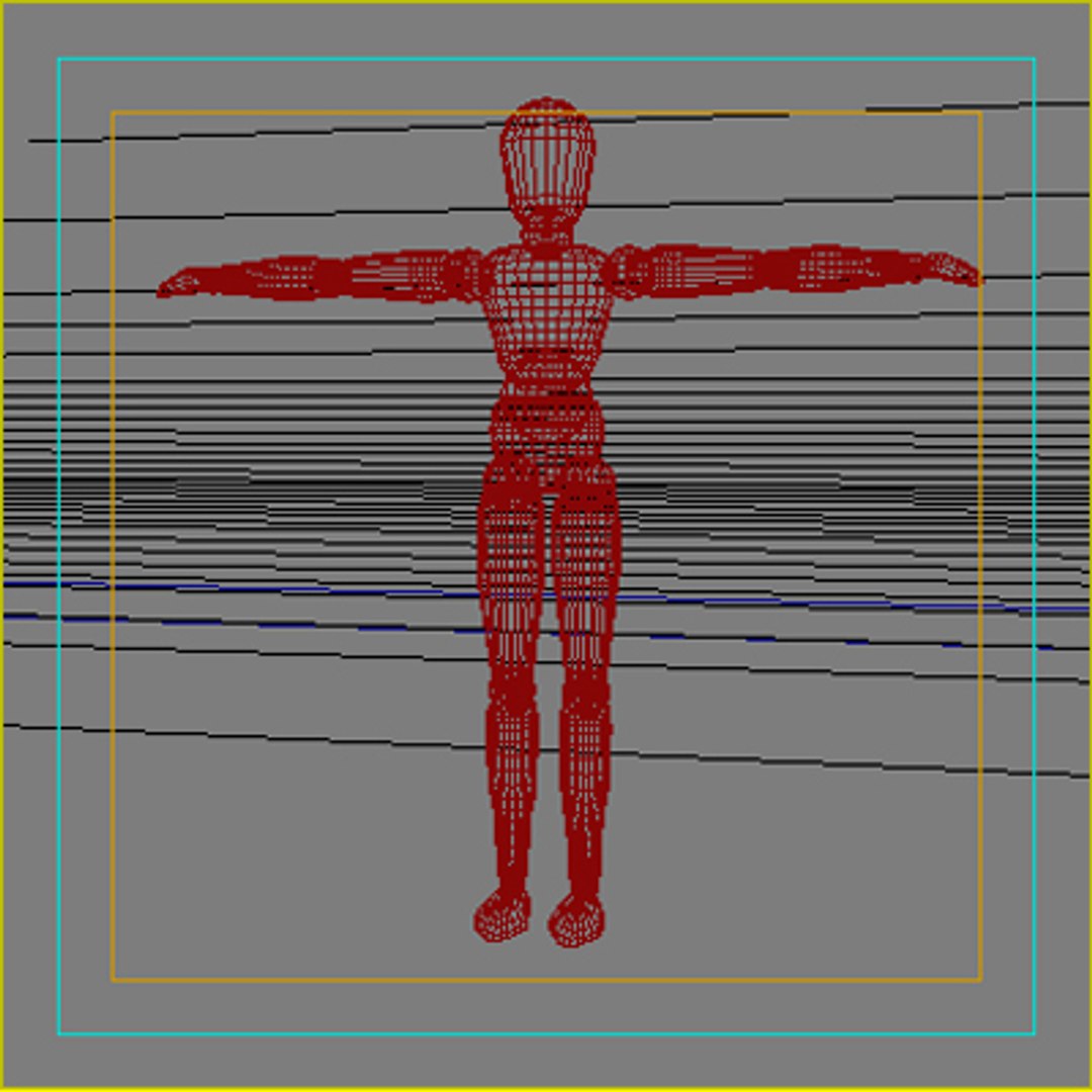 Artists Mannequin Number Piece 3d Model
