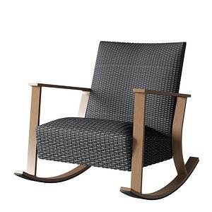OVE Marbella Rocking Chair 3D