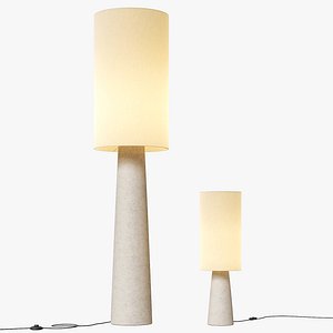 Clu Living lamps Pedro and Petra 3D model