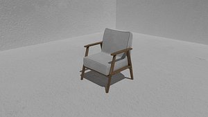 3D armchair model