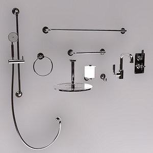 Samuel Heath Bath Hardware 3d model