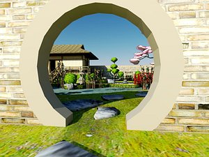 HousejapaneseChashitsu SU 2016 3D model