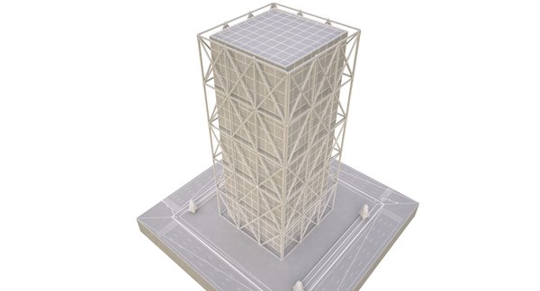 3D skyscraper model - TurboSquid 1192959