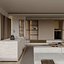 Modern living room dining room